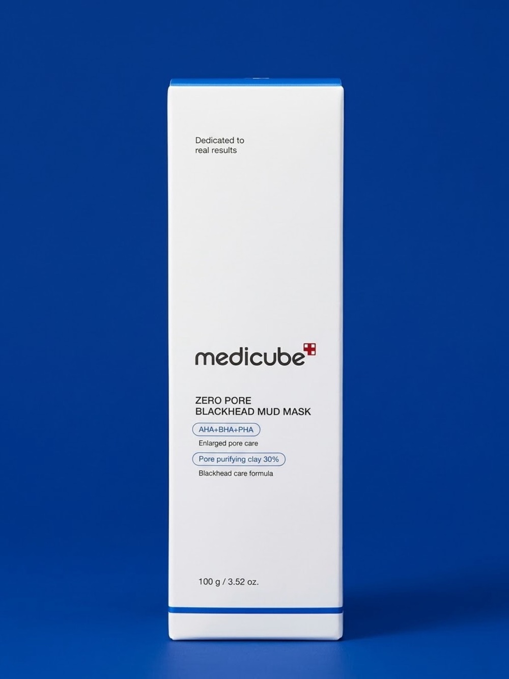 Medicube Zero Pore Blackhead Mud Mask — White & Blue